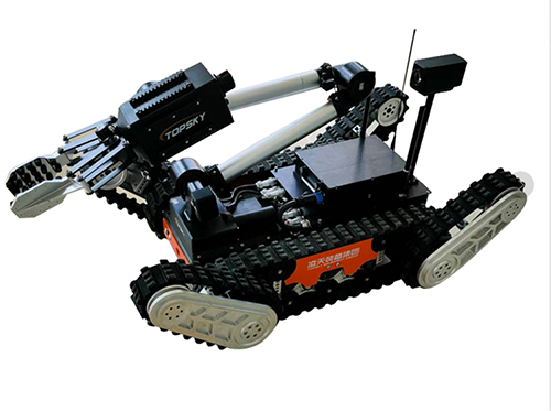 中型排爆機(jī)器人（重量120kg,夾持力55kg，前后雙擺臂）【第7代】