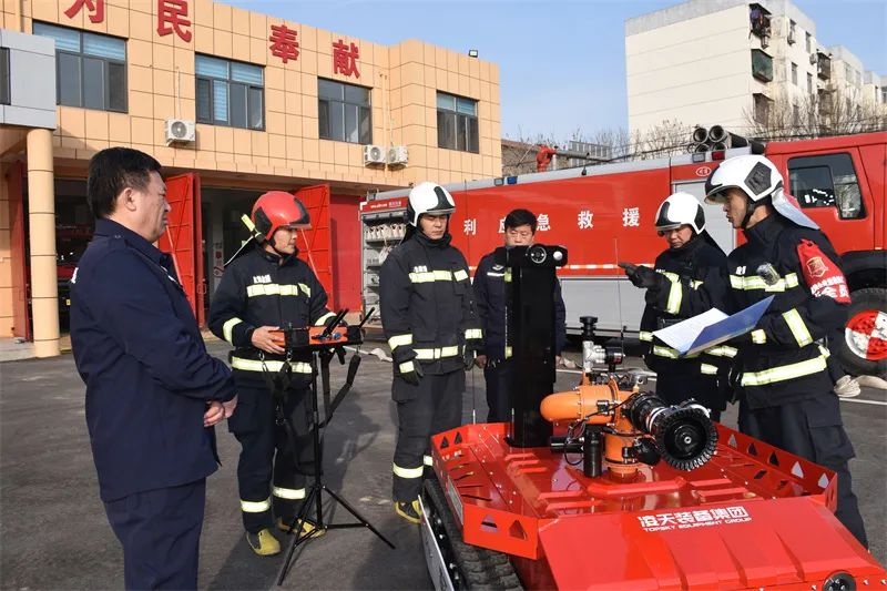 &ldquo;新戰(zhàn)友&rdquo;入列，使命必達， 北京凌天智能助力東營油田消防隊