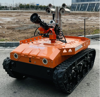 防爆消防滅火偵察機器人 （中型，第10代，360度云臺版本）