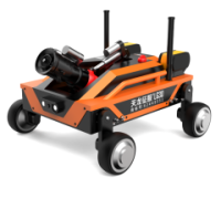 隨車速攻機(jī)器人便攜式電動(dòng)輪式四驅(qū)滅火機(jī)器人(第3代，輪式）