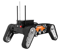 中型雙擺臂履帶式機(jī)器人底盤(pán)