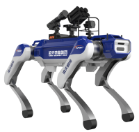 反恐防暴四足機器狗 （40kg超級大狗，第5代，自組網+集成一體式遙控器+雙光三軸增穩(wěn)云臺+38mm六聯(lián)發(fā)射器+捕捉網發(fā)射器）